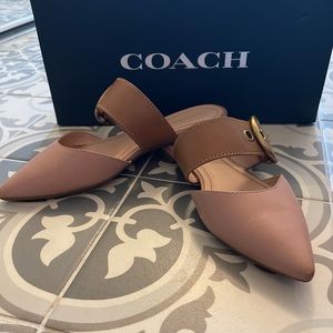 Coach Mule Pink shoes
